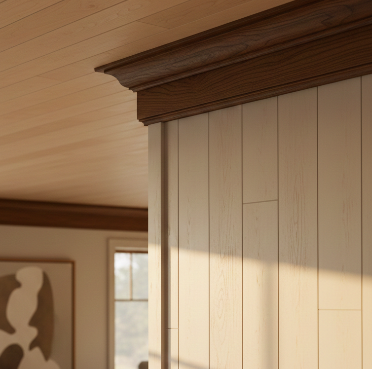 Custom millwork pattern samples