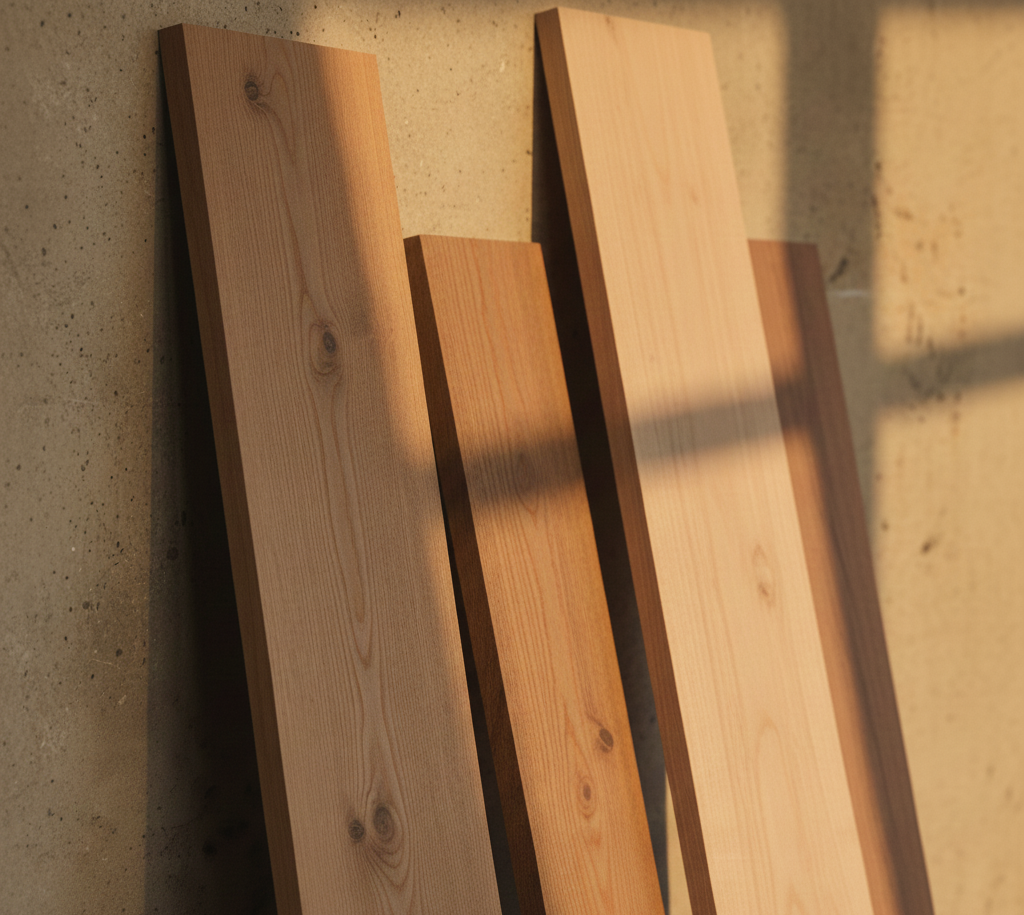 Square edge lumber profiles