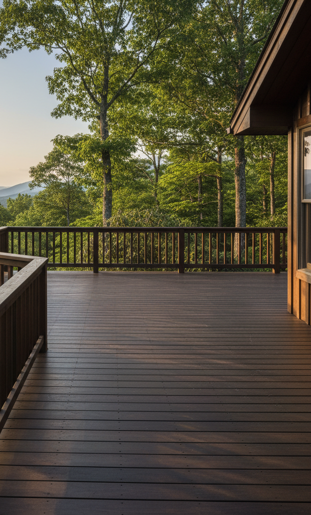 Ipe Brazilian Walnut hardwood decking stocked in Black Mountain, NC
