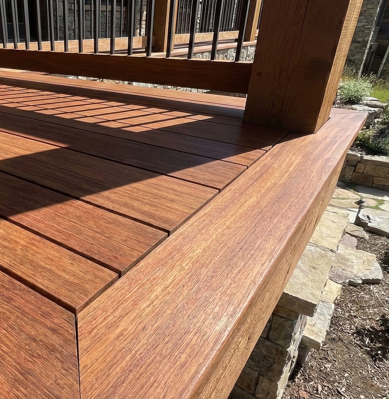 Cumaru decking boards