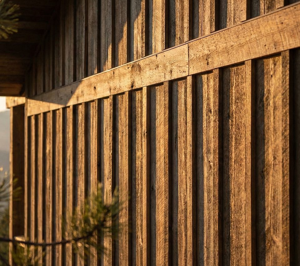 Western Red Cedar siding and trim boards