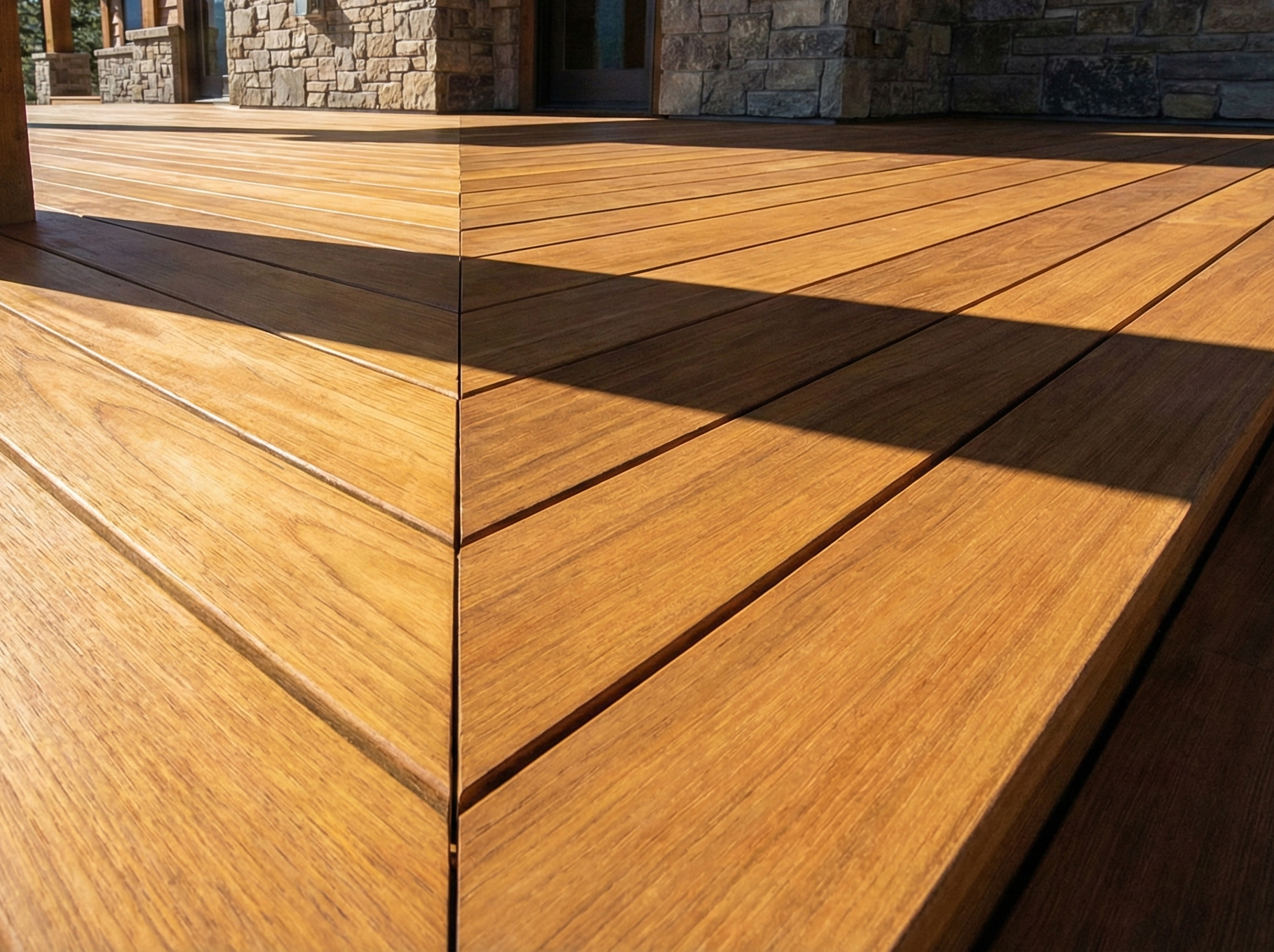 Garapa Decking