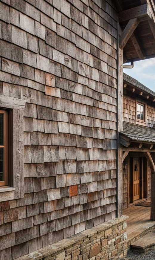 Western Red Cedar Siding Install